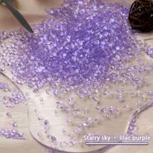 Mini asymmetrische Form Aurora Strass Nail Art Dekoration, kleine Nail Jewelry und Accessoires, super glänzende Nail Zubehör Nägel Nail Charms Nail Gems