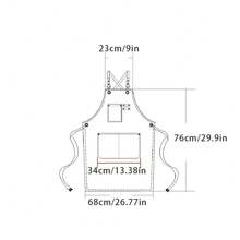 Gepersonaliseerde schort, naam schort, aangepaste naam schort, gepersonaliseerde schort, chef-kok schort, bak schort, bak cadeau, chef-kok cadeau - Veel kleurig - Bekijken 3