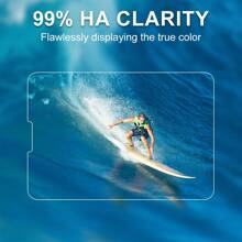 2 件屏幕保护膜适用于 iPad 5/6/7/8/9th 10.2/10.5 Air 1/2/3/4/5 10.9 代 Mini 1 2 3 4 5 6 Pro 11 1st 2nd 3rd 9.7 Pro 12.9 2015-2024-2025 A16/10th，钢化玻璃膜保护膜适用于 iPad 系列 - 适合生日、家人、朋友的透明礼物 Pad 屏幕保护膜，Pad 配件防水防震防摔防刮防指纹全覆盖 - 無色 - 查看 6