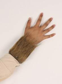 Brazalete de combate de cosplay de guerrero vikingo, accesorios de disfraz, calentadores de brazo para clima frío, brazalete para montar a caballo, Halloween