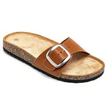 Casual Versatile Flat Sandals, Summer - Camel - View 3