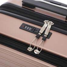 ASSODA High Quality Front Opening Suitcase, Side Opening Suitcase, Rolling Suitcase - Grey - View 10