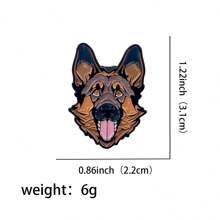 1pc Enamel Cartoon Dog Brooch - Cute Badge For Backpack And Clothes Pin For Clothes Bag Charm School Kpop Teacher Supplies Bag Charms Office Accessories Shirts Jacket Jewelry Halloween Autumn-Winter Accessories,Suitable For Teens, Youth,Men,Casual, Outdoor, Athletic, Vacation, Graduation Gifts, Birthday, Daily Wear Funny Teacher Gifts Costume Accessories Christmas Men Gifts Bag Pins - Black - View 15