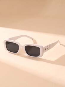 1 para modnych prostokątnych okularów dla kobiet, wygodnych w noszeniu, odpowiednich do codziennego użytku i na zewnątrz