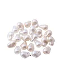 35 件时尚 3D ABS 仿珍珠水滴吊坠项链耳环手链包串珠 DIY 珠宝制作材料 - 水滴珍珠 - 查看 7