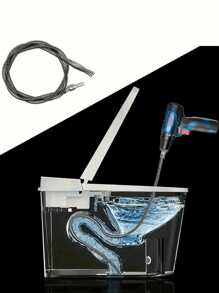 首页 电动钻杆疏通器配件弹簧管、排水疏通弹簧、水槽浴缸马桶疏通器、清理堵塞的排水管、头发和杂物、厨房、浴室和卫生间清洁用品