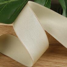 Cinta de seda de moral de dos caras con ribete colorido, suministros de accesorios para el cabello DIY como lazos, tiradores y broches, cinta de satén de poliéster