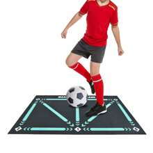 Dribble Training Carpet Sports Football Training Mat Non Slip - Dark Green - View 1