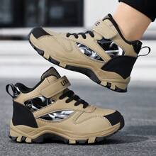 أحذية رياضية كاجوال أحذية رياضية عالية الكاحل ذات دعم الكاحل خفيفة الوزن قابلة للتنفس متعددة الاستخدامات أحذية كرة السلة والتنزه، للمراهقين