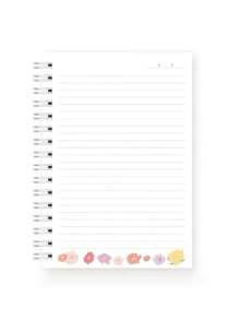 A5 Notebook 100 Sheets Lined Sketchbook Drawing School Hardcover Notebooks - My Journey - View 2