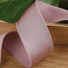 Cinta de seda de moral de dos caras con ribete colorido, suministros de accesorios para el cabello DIY como lazos, tiradores y broches, cinta de satén de poliéster