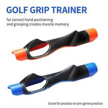 Dụng cụ hỗ trợ luyện tập cầm gậy đánh golf Tay cầm gậy đánh golf cho dụng cụ hỗ trợ luyện tập tay trái phải Dụng cụ hỗ trợ luyện tập cầm gậy đánh golf - màu đen - Xem 5