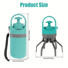 Convenient Pet Waste Picker, Hassle-Free "Pooper Scooper" Journey! Whether Early Morning Walk Or Evening Stroll, With This Portable Pooper Scooper, Bid Farewell To Messy Moments And Enjoy The Freedom Of Cleaning Up After Your Beloved Pet! (Note: Product Color May Vary Slightly Due To Different Batches. There Are Also Related Products Available At The Link Below For Your Reference)