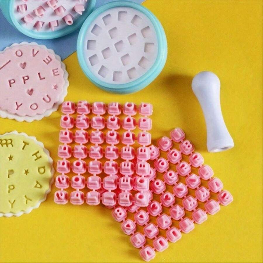 Töpferstempel Buchstaben Set - Hochpräzise Gravur Für Ton & Keramik