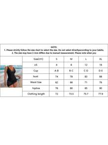 Traje de baño de una pieza con acolchado, tipo monokini, con fruncidos y cordón para mujer, traje de baño para la playa