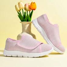 Diabetic Shoes For Women Wide Width Edema Shoes Walking Sneakers For Elderly Swollen Feet - Pink - View 1