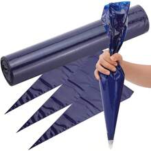 21 Inch Pastry Bags Disposable Icing Bag Thick Piping Bag Baking Accessories And Tools Cake Baking Patisserie Professionnel - Cuộn 22 miếng - Xem 3