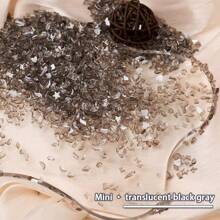 Mini asymmetrische Form Aurora Strass Nail Art Dekoration, kleine Nail Jewelry und Accessoires, super glänzende Nail Zubehör Nägel Nail Charms Nail Gems