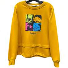 Skechers Women Casual Round Neck Graphic Print Long Sleeve Sweatshirt