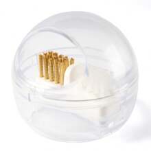 Nail Drill Cleaning Brush, Copper Wire Dust Removal Cleaning Box, Soft & Hard Drill Bits Grinding Brush, Nail Art Cleaning Tool - Multicolor - View 11