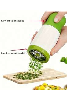 A Manual Grinder, Spice Grinder, Parsley Chopper, Vegetable Slicer, Coriander Chopper, Chili Kitchen Tool, Grinder, Easy To Grind Spices, Using Our Easy-To-Use Cooking Supplies To Help Restaurant Kitchens - Perfect For Grinders And Food Enthusiasts! - Multicolor - View 13