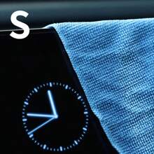 Toalla antiestática para computadora y coche, paño de limpieza de microfibra para gafas, pantallas y lentes, toallitas de limpieza - azul real - Ver 6