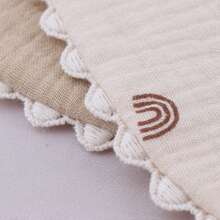1pc Customized Embroidered Name Baby Bib, Decorative Drool Cloth, Great Gift For Baby Boys And Girls - Multicolor - View 7