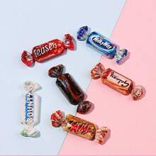 Set de 6 imanes de nevera con forma de dulce - Versátil para la cocina, la oficina y la decoración del hogar - Ideal para regalos de Halloween, Navidad, Acción de Gracias y Día de la Madre (color aleatorio)