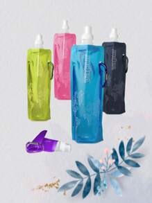 480ml Unisex Lightweight Collapsible Water Bottle, Portable Sports Bottle For Outdoor Activities, Hiking, Camping, Running, Travel, Gift