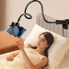 360 Grad flexibler Gooseneck Handyhalter, universeller Langarm-Klemmhalter für Geräte von 3,5 bis 6,7 Zoll, kompatibel mit iPhone 13 Pro, XS Max, XR, X, 8, 7, 6, 6s Plus