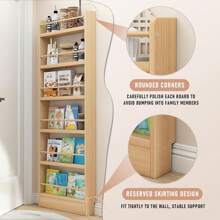 Estantería de pared de madera para libros, estantería para libros, estantería para habitaciones infantiles, estantes de pared para la sala de estar, habitación infantil, dormitorio