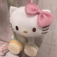 Sanrio Sanrio Hello Kitty badpuff: zacht, luxe net, rugreiniger, verbeterde bubbelverspreiding, perfect voor een luxe badervaring. Badkamerinrichting voor thuis, zomer.