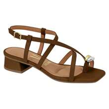 Vizzano Women's Low Heel Sandal With Straps And Toe Detail 6454.123 - 卡布奇諾 - 查看 1