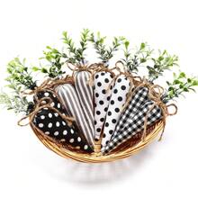 8 件复活节胡萝卜布制胡萝卜玩具人造胡萝卜乡村无纺布填充胡萝卜适用于农舍春季复活节篮子装饰花瓶填充装饰分层托盘装饰 4 种款式