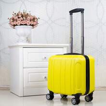 Lightweight Carry-On Trolley Case, Mini Fashionable 360° Spinner Luggage, Unisex Travel Suitcase With Password Lock