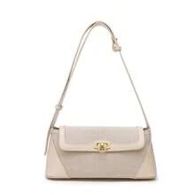 Nueva bolsa de hombro, bolso, bolso de baguette, versátil bolso debajo del brazo, de moda y elegante