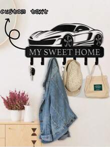 CIF BUY Custom Sign.Tailor-Crafted Wall Key Holder - Bespoke Metal Key Rack Inspired By Sports Cars, Equipped With Hooks. A Perfect Wall-Mounted Choice And A Splendid Gift For Kitchens, Entrances And Other Areas Picture Frame Hooks, Wall Picture Frame, Wall Hooks Self Adhesive, Hooks, Hook, Wall Hooks, Bathroom, Towel Holder, Hooks, Wall Hooks, Hooks, Wall Hook, Door Hanger