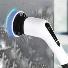 Escova Eletrica de Limpeza 9 em 1 Limpador Multiuso Sem Fio Cozinha Banheiro