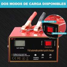 Cargador De Batería Automático Para Coche 24v/12a - 17CM*13CM*7CM - Ver 11