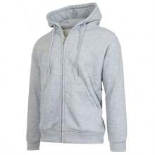 Men's Sherpa Lined Full Zip-Up Hoodie Sweatshirt (S-3XL)