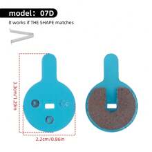 Bicycle Disc Brake Pads Compatible With Shimano M355 Disc Brakes, Universal For Mountain Bike