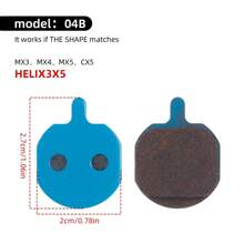 Bicycle Disc Brake Pads Compatible With Shimano M355 Disc Brakes, Universal For Mountain Bike