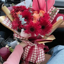 10 Stück/20 Stück Blumenstrauß Geschenkpapier, Geschenkverpackungspapier, wasserfestes Blumen Geschenkpapier, DIY Material, geeignet für Rosen, Sträuße, Valentinstag, Blumenladen Zubehör