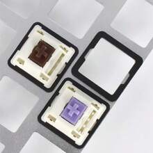 120Pcs Poron IXPE EVA Pad For Hot Swappable Mechanical Keyboard Switch Reduce Noise DIY Keyboard Kits Mute Foam Pads - Black - View 4