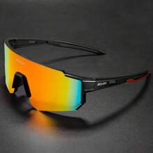 SCVCN SCVCN New Cycling Glasses, Y2K Fashion Glasses, Mountain Bike Road Bike Outdoor Sports Cycling Fishing Running Golf Beach Baseball Single Lens Eyewear, Black Frame