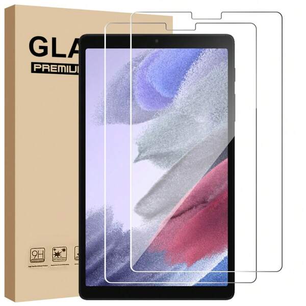 2 piezas Protector de pantalla de vidrio templado compatible con Samsung Galaxy Tab A7/ A8 /A9 /S6 Lite S7 /S8 /S9 /A9+Plus de 8.7, 10.4, 10.5, 11, 12.4 pulgadas. Alta definición, alta transparencia, anti-arañazos, anti-caídas, cobertura de pantalla completa, fuerte anti-huellas, sensible al tacto. Compatible con accesorios de tableta Samsung, regalo para cumpleaños, familia y amigos.