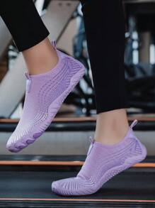 Unisex Teenagers' Breathable Soft Bottom Non-Slip Fitness Gym Shoes, Suitable For Running, Jumping Rope, Hiking, Water Sports, Dance, Yoga