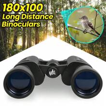 Day/Night 180x100 Military Zoom Powerful Binoculars Optics Hunting Camping+Case - Black - View 5