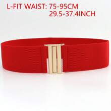 Women's Stretchable Elastic Belt Plus Size European And American Style Waistband For Dress, Outerwear, Elegant Waist Cincher (1 Pc) Halloween Summer, School Fall, Autumn, Halloween - Multicolor - View 23