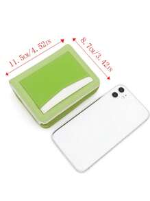 Minimalist Multifunction Color Block Coin Purse, Card Holder Snap Bifold Short Wallet, Best Gift Choice For Various Holidays